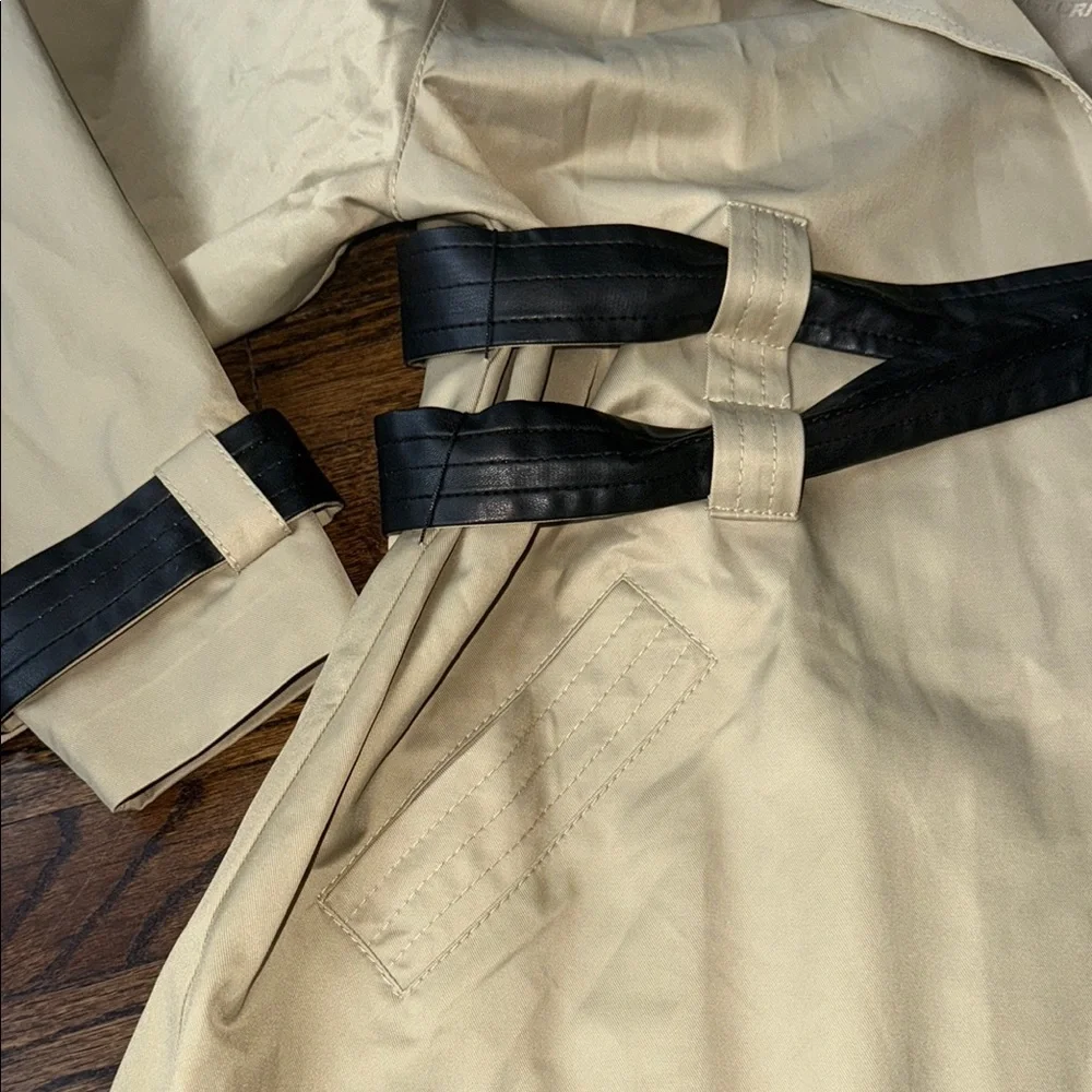 Nocturne double sided melted trench coat - Picture 13 of 16